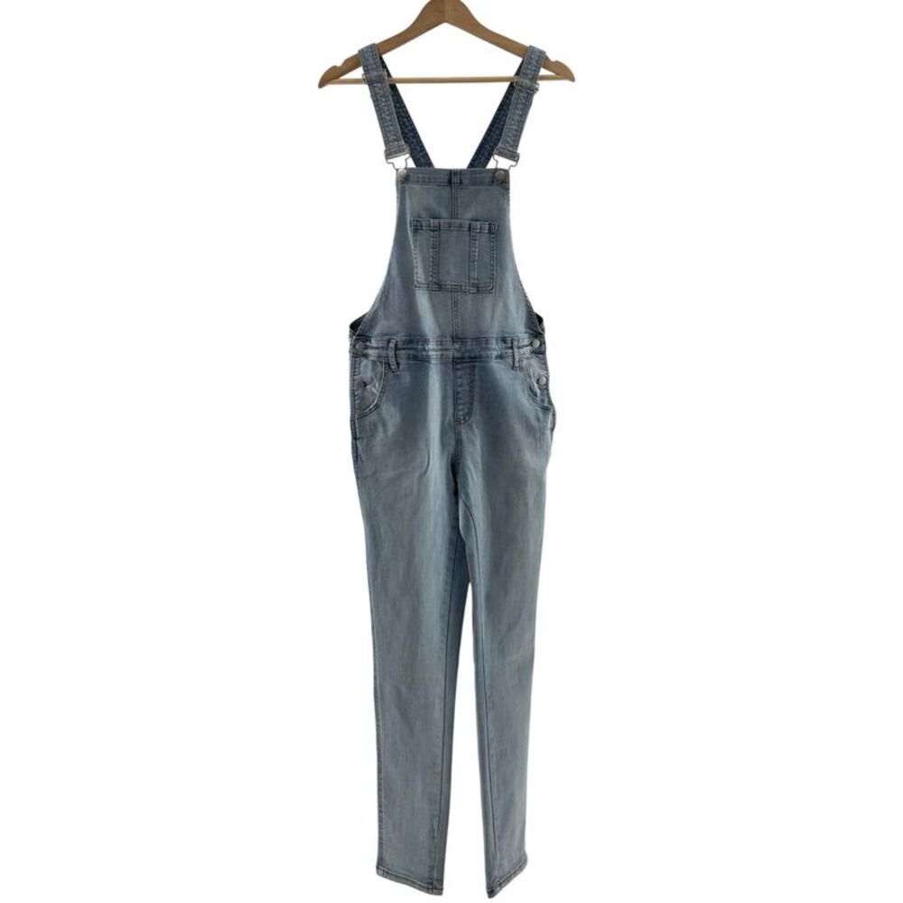 Ripe Maternity Women Maternity Denim Overalls Blue M